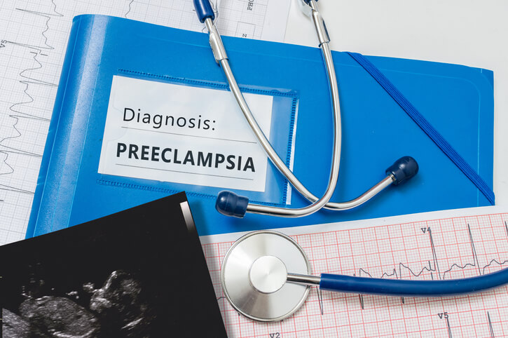 Preeclampsia diagnosis for pregnant patient