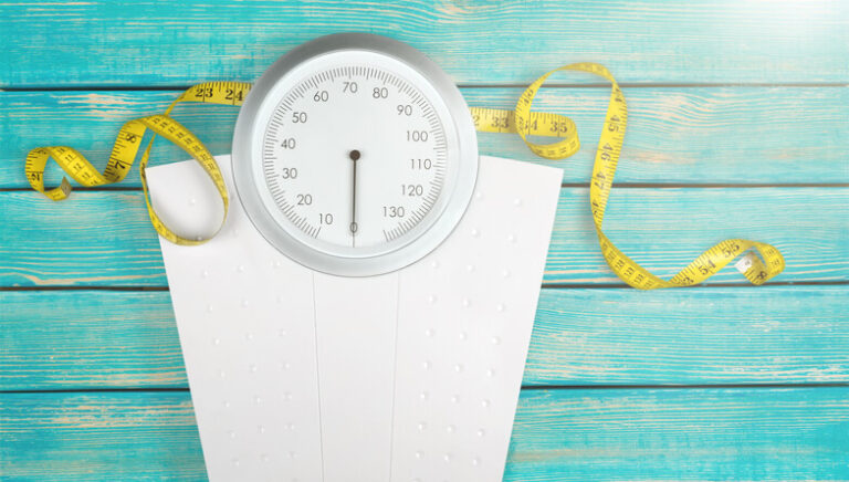 weight scales and measuring tape