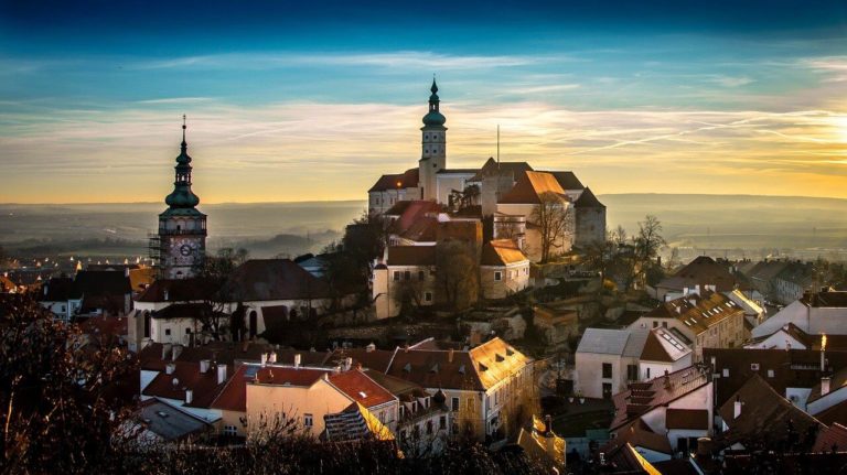 A view of Prague castle in Prague, Czech Republic