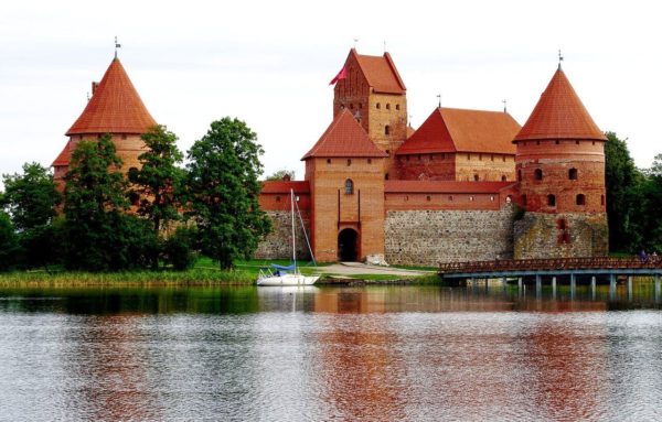a castle in Lithuania