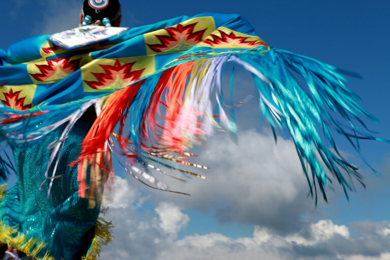 Lakota Indian dancing